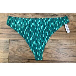 NWT Cheek Boss Green Thong   Size 3XL